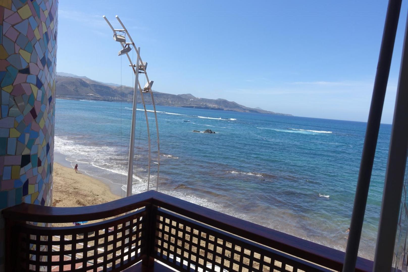 Estudio Luminoso, Primera Linea De Playa De Las Canteras Las Palmas / Gran Canaria Exterior foto