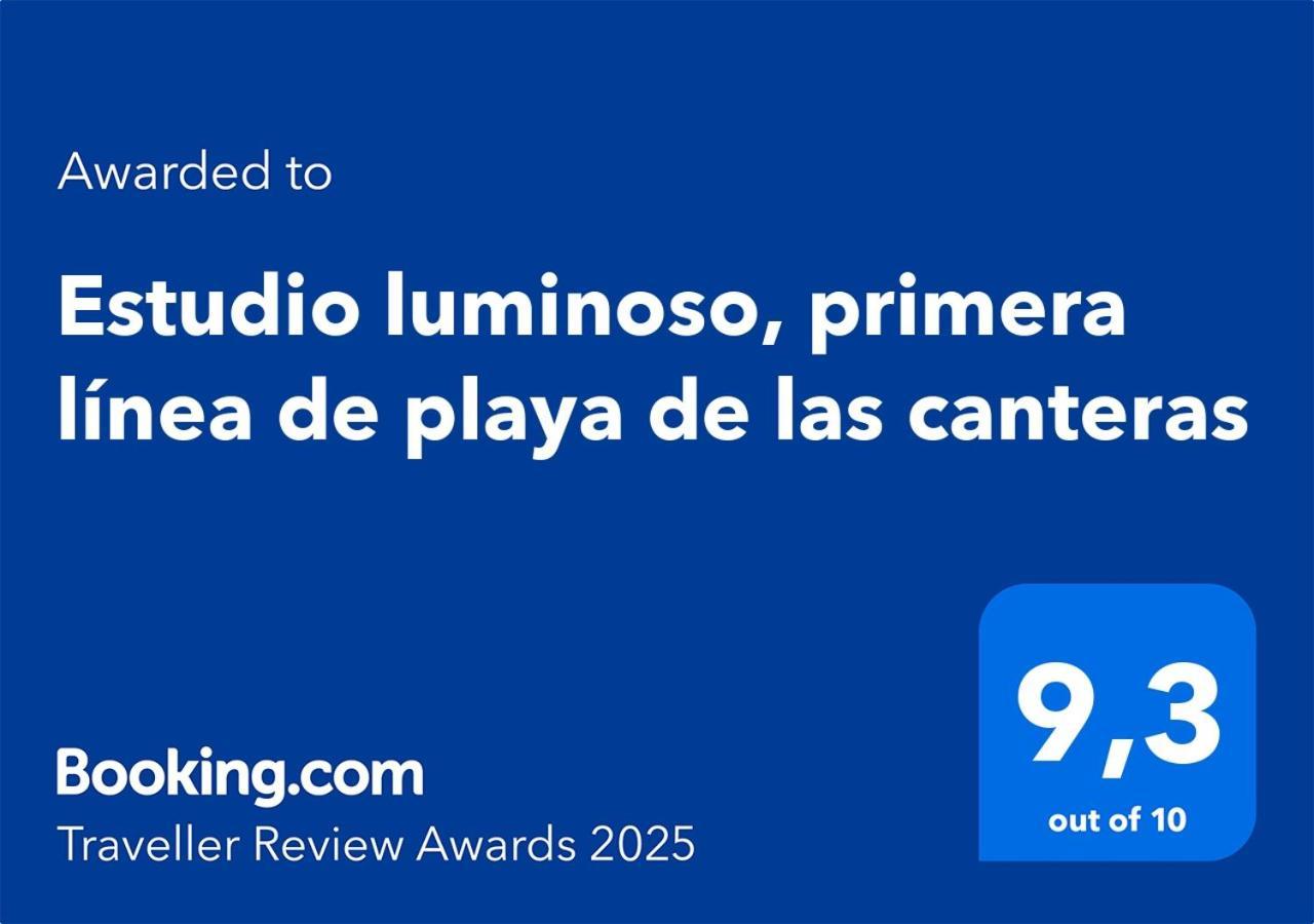 Estudio Luminoso, Primera Linea De Playa De Las Canteras Las Palmas / Gran Canaria Exterior foto